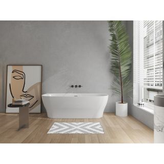 Акриловая ванна Azario OLEAN OLE18075 пристенная 1800x750x580